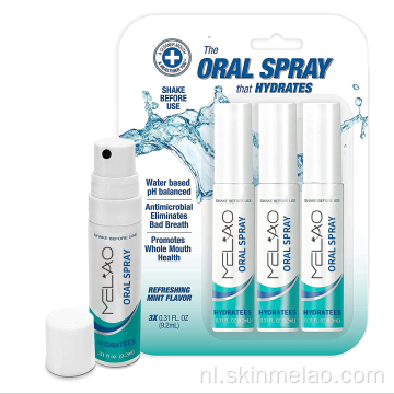 Orale spray mist suikervrije pH -balans